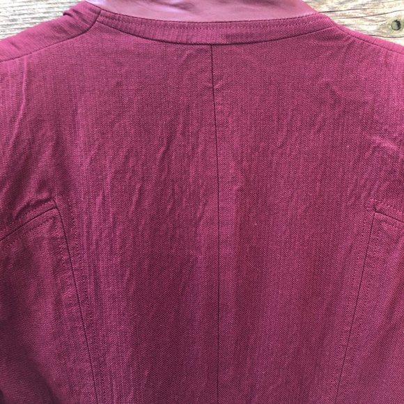 Helmut Lang Red Pixel Blazer Suit Jacket sz 4 - Picture 10 of 12